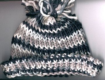 variegated gray hat 